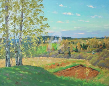 Peinture intitulée "Afternoon" par Alexander Alexandrovsky, Œuvre d'art originale, Huile