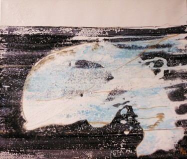 Painting titled "beluga babe" by Alexandra Simanndani, Original Artwork, Acrylic