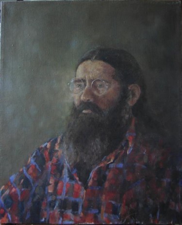 Painting titled "Portrait- Radumilo…" by Aleksej Daniel Djermanovic, Original Artwork