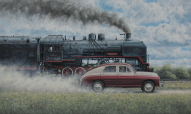 Pintura titulada "«2020»" por Alexey (Aleksej) Kapchikov (Kapcikow), Obra de arte original, Oleo