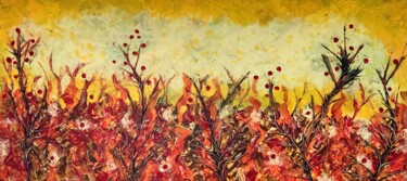 Painting titled "Autumn" by Alex Furio, Original Artwork, Acrylic
