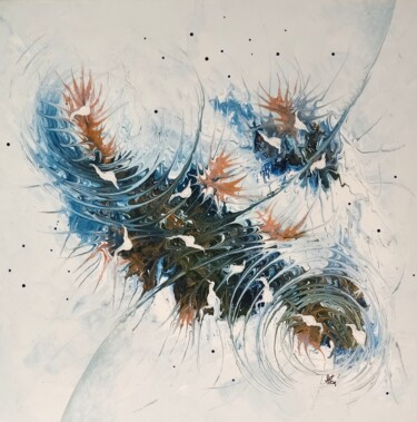 Peinture intitulée "Movement II" par Alex Furio, Œuvre d'art originale, Acrylique