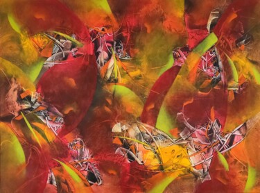 Pittura intitolato "Futuristic Ideas" da Alex Furio, Opera d'arte originale, Acrilico