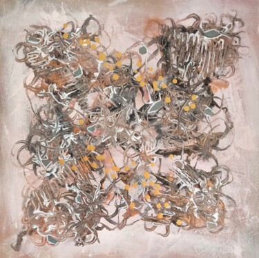 Pittura intitolato "Indigenous Ancestors" da Alex Furio, Opera d'arte originale, Acrilico