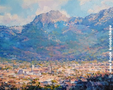 Painting titled "Soller II" by Alex Hook Krioutchkov, Original Artwork, Oil