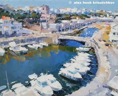 Painting titled "Ciutadella III" by Alex Hook Krioutchkov, Original Artwork, Oil