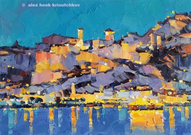 Peinture intitulée "Mahon XII" par Alex Hook Krioutchkov, Œuvre d'art originale, Huile