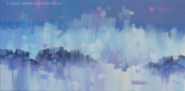 Painting titled "Storm" by Alex Hook Krioutchkov, Original Artwork, Oil