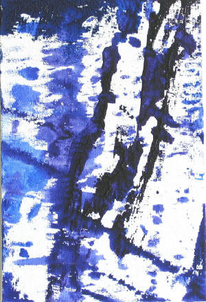 Painting titled "Rainy Glass  6" by Alexia L., Original Artwork