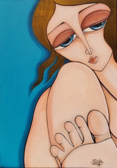 Painting titled "Fetish Dream" by Alexia Bahar Karabenli Yılmaz, Original Artwork, Acrylic