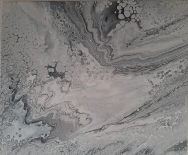 Painting titled "Marble Series: Cala…" by Alexia-Rose, Original Artwork, Acrylic