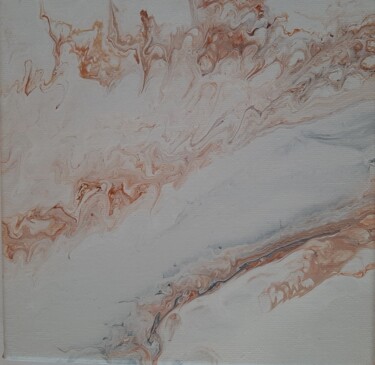 Painting titled "Marble Series: Cala…" by Alexia-Rose, Original Artwork, Acrylic