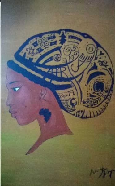 Pittura intitolato "Africa" da Alessandro Imbrogno, Opera d'arte originale, Acrilico
