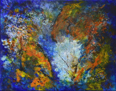 Malerei mit dem Titel "Oxidation" von Alexis-Baranek Baranek, Original-Kunstwerk, Acryl