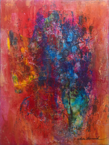 Malerei mit dem Titel "Unnamed Emotion" von Alexis-Baranek Baranek, Original-Kunstwerk, Acryl