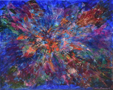Color Splash Painting titled "Color Splash" by Alexis Baranek, Original Art, Acrylic