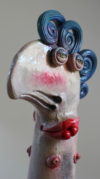 Sculpture titled "Wakacje w Turcji 2" by Alex Johanson, Original Artwork, Clay