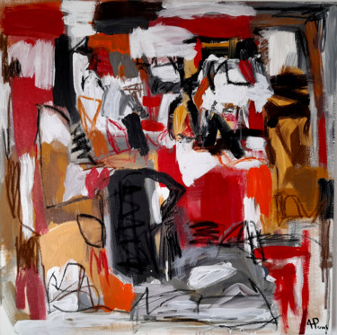 PARIETAL Peinture intitulée "PARIETAL" par Alexandre Pons, Œuvre d'art originale, Acrylique Monté sur Châssis