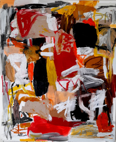 Pariétal II Peinture intitulée "Pariétal II" par Alexandre Pons, Œuvre d'art originale, Acrylique