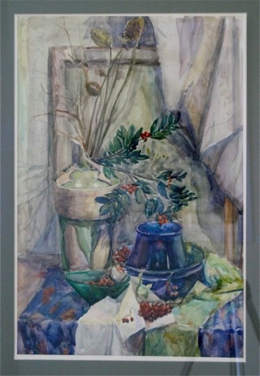 Painting titled "still life" by Alexey Kriventsov, Original Artwork