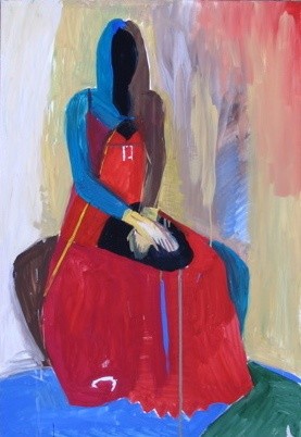 Painting titled "" Linda "" by Alexey Kriventsov, Original Artwork