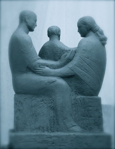 Sculpture titled "" The family "" by Alexey Kriventsov, Original Artwork