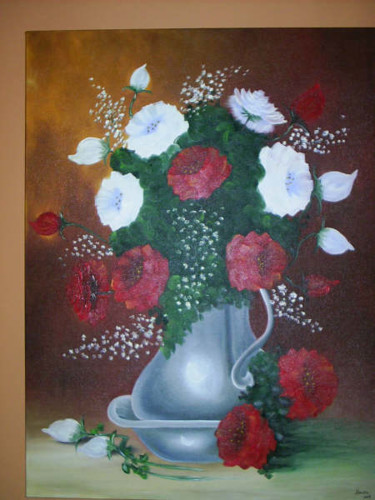 Pintura intitulada "ROSAS" por Alexsia, Obras de arte originais