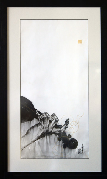 Рисунок под названием "Paganini" - Alexander Ustinoff, Подлинное произведение искусства, Чернила
