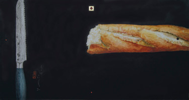 Рисунок под названием ""Kitchen Knives" se…" - Alexander Ustinoff, Подлинное произведение искусства, Акварель