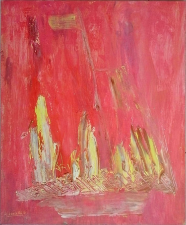 Painting titled "boat-10.jpg" by Alexxia, Original Artwork
