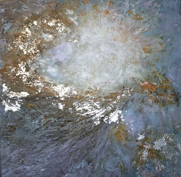 Картина под названием "On the edge (На кра…" - Alla Kosteleckaya, Подлинное произведение искусства, Акрил Установлен на Дере…