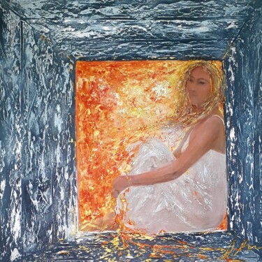 Картина под названием "Within the limits o…" - Alla Kosteleckaya, Подлинное произведение искусства, Акрил Установлен на Дере…