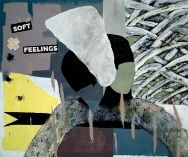 Schilderij getiteld "soft feelings" door Alfio Catania Bruciovento, Origineel Kunstwerk