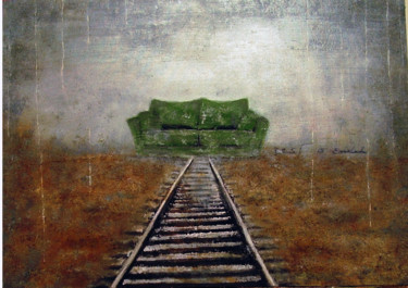绘画 标题为“rest-is-ended” 由Alfio Catania, 原创艺术品, 油