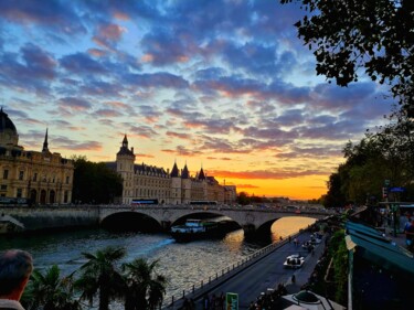 Photographie intitulée "París El Sena" par Alfonso García, Œuvre d'art originale, Photographie numérique