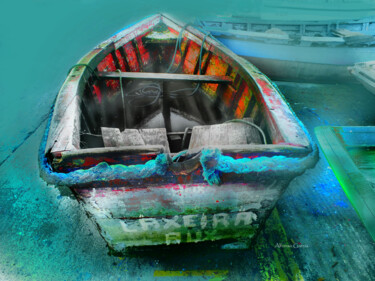 Photography titled "Barca Vieja 3" by Alfonso García, Original Artwork, Digital Photography
