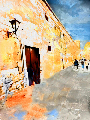 Digital Arts titled "Calle de la Compañía" by Alfonso García, Original Artwork, Digital Photography