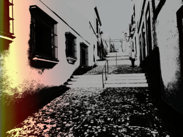 Photography titled "Calle San Antonio d…" by Alfonso García, Original Artwork, Digital Photography