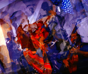 Фотография под названием "Flamenco en Sevilla" - Alfonso García, Подлинное произведение искусства, Цифровая фотография