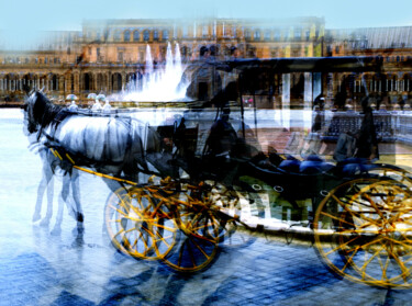 Arte digital titulada "Sevilla Plaza de Es…" por Alfonso García, Obra de arte original, Fotografía digital