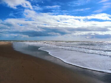 Fotografia zatytułowany „Playa de Huelva” autorstwa Alfonso García, Oryginalna praca, Fotografia cyfrowa