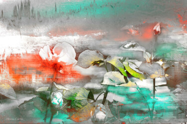 Digitale Kunst mit dem Titel "Fantasia de Flor 93" von Alfonso García, Original-Kunstwerk, Digitale Fotografie