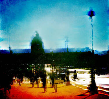 Digital Arts titled "París se mueve" by Alfonso García, Original Artwork, Digital Photography