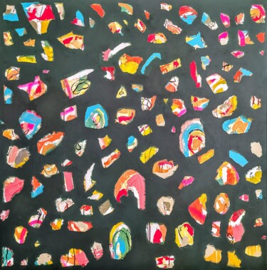 Картина под названием "Hidden" - Alfonso Sánchez, Подлинное произведение искусства, Акрил Установлен на Деревянная рама для…
