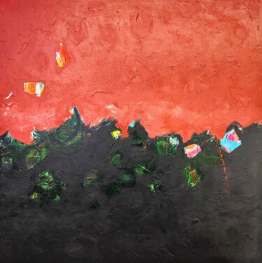 Malerei mit dem Titel "Before the beginning" von Alfonso Sánchez, Original-Kunstwerk, Acryl