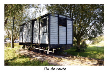 Photography titled "fin-de-route.jpg" by Claude Lippens, Original Artwork
