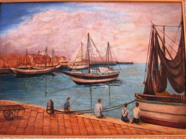 Pittura intitolato "dipinto4.jpg" da Alfredo Campagna, Opera d'arte originale