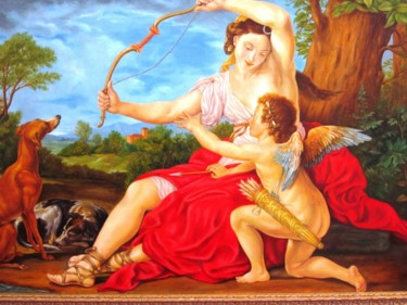 Pittura intitolato "dipinto1.jpg" da Alfredo Campagna, Opera d'arte originale