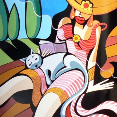 Peinture intitulée "brunello-di-montalc…" par Alfredo Lopez, Œuvre d'art originale