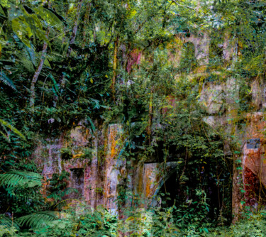 Arte digitale intitolato "abandoned house" da Alfredo Machado Zingg, Opera d'arte originale, Lavoro digitale 2D